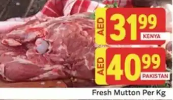 City Retail Supermarket Fresh Mutton Per Kg offer