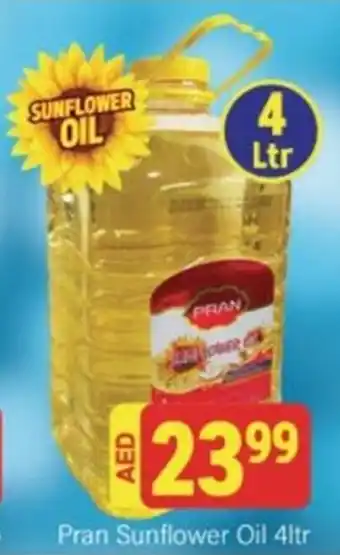 City Retail Supermarket Pran Sunflower Oil 4ltr offer