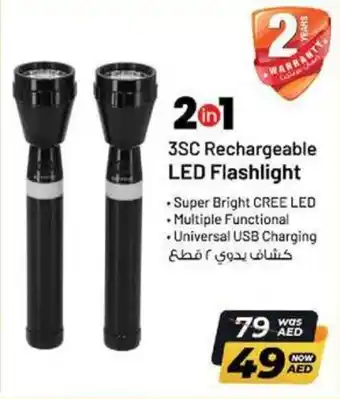 Nesto KRYPTON 3SC Rechargeable LED Flashlight offer