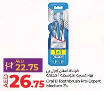 Lulu Hypermarket Oral B Toothbrush Pro-Expert Medium 2's offer