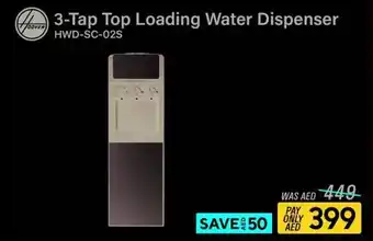 ECity 3 Tap Top Loading Water Dispenser offer
