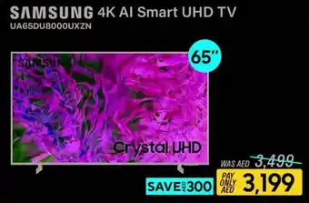 ECity SAMSUNG 4K AI Smart UHD TV offer