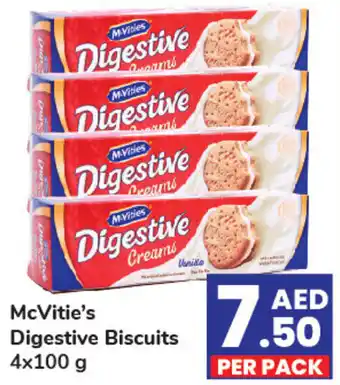 Day To Day MVities Digestive Biscuits 4x100 g offer