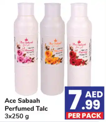 Day To Day Ace Sabaah Perfumed Talc 3x250 g offer