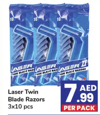 Day To Day Laser Twin Blade Razors 3x10 pcs offer