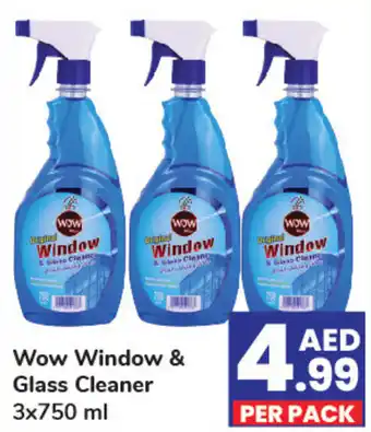 Day To Day Wow Window and Glass Cleaner 3x750 ml offer