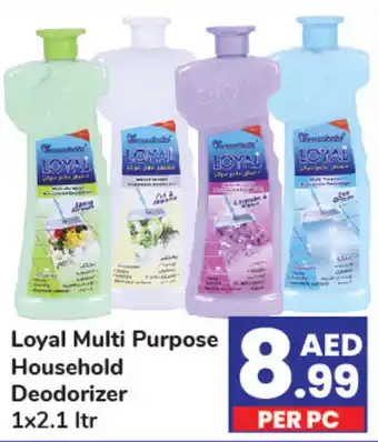 Day To Day Loyal Multi Purpose household Deodorizer 1x2.1 ltr offer