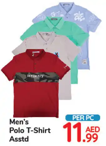 Day To Day Men's Polo T Shirt asstd offer