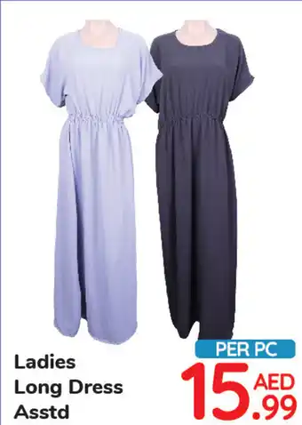 Day To Day Ladies Long Dress Asstd offer