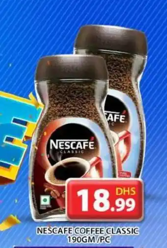 Grand Hyper Market NESCAFE COFFEE CLASSIC 190GM PC offer