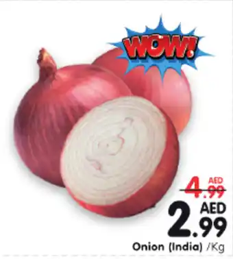 Al Madina Hypermarket Onion India Kg offer