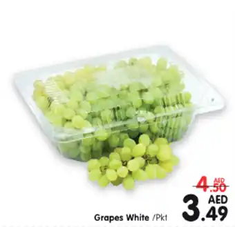 Al Madina Hypermarket Grapes White Pkt offer