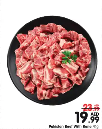 Al Madina Hypermarket Pakistan Beef With Bone Kg offer