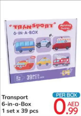 Day To Day Transport 6 in a Box 1 set x 39 pcs offer