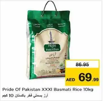 Nesto Pride Of Pakistan XXXI Basmati Rice 10kg offer