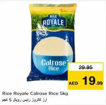 Nesto Rice Royale Calrose Rice 5kg offer