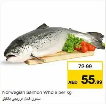 Nesto Norwegian Salmon Whole per kg offer