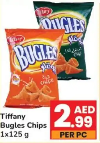 Day To Day Tiffany Bugles Chips 1x125 g offer