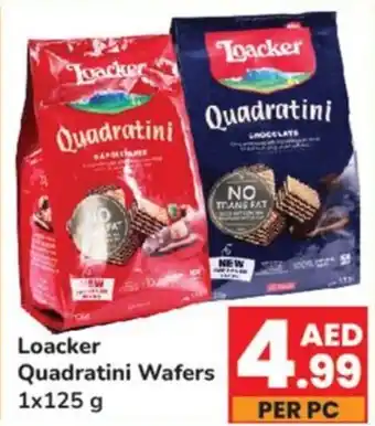 Day To Day Loacker Quadratini Wafers 1x125 g offer
