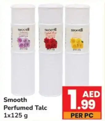 Day To Day Smooth Perfumed Talc 1x125g offer