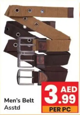 Day To Day Men's Belt Asstd offer