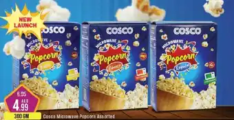 West Zone Supermarket Cosco Microwave Popcorn 300gm Assorted offer