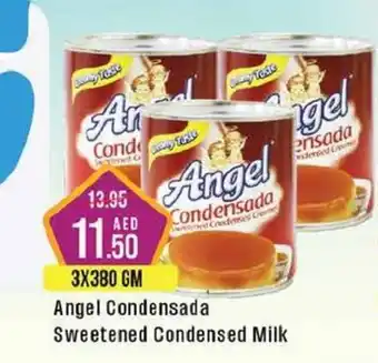 West Zone Supermarket Angel Condensada Sweetened Condensed Milk 3X380 GM offer