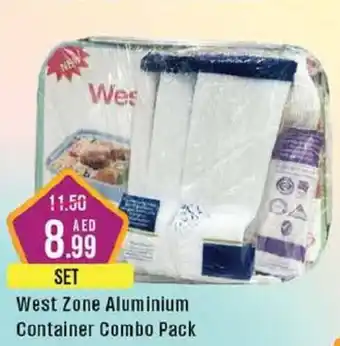 West Zone Supermarket West Zone Aluminium Container Combo Pack offer