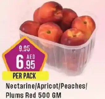 West Zone Supermarket Nectarine Apricot Peaches Plums Red 500 GM offer
