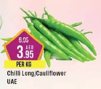 West Zone Supermarket Chilli Long Cauliflower offer