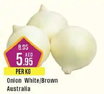 West Zone Supermarket Onion White Brown offer