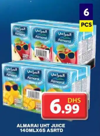 Grand Hyper Market ALMARAI UHT JUICE 140MLX6S ASRTD offer