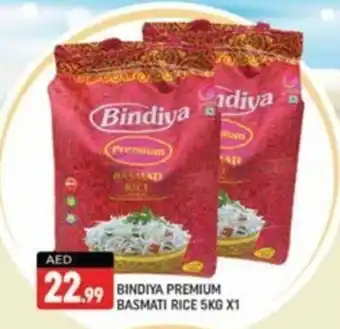 Shaklan BINDIYA PREMIUM BASMATI RICE 5KG X1 offer
