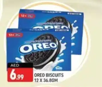 Shaklan OREO BISCUITS 12X36.8GM offer