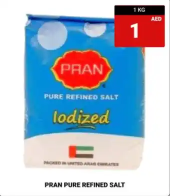 M Citymart PRAN PURE REFINED SALT 1 KG offer