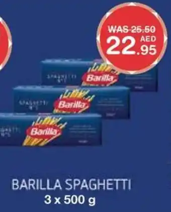Choithrams BARILLA SPAGHETTI 3x500g offer