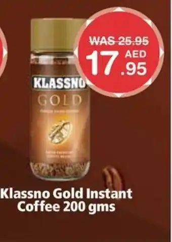 Choithrams Klassno Gold Instant Coffee 200 gms offer