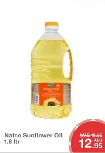 Choithrams Natco Sunflower Oil 1.8 ltr offer