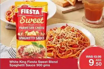 Choithrams White King Fiesta Sweet Blend Spaghetti Sauce 900 gms offer