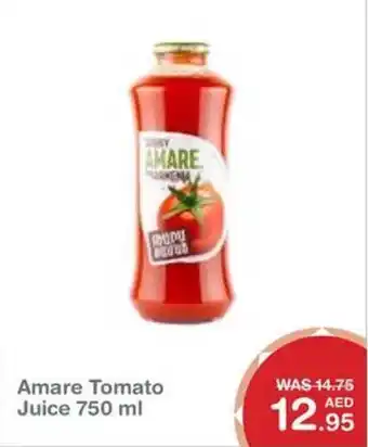 Choithrams Amare Tomato Juice 750 ml offer