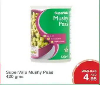 Choithrams SuperValu Mushy Peas 420 gms offer