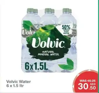 Choithrams Volvic Water 6 x 1.5 ltr offer