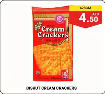 Max Mart BISKUT CREAM CRACKERS 428GM offer