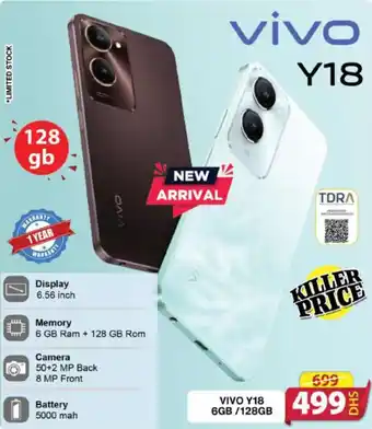Grand Hyper Market VIVO Y18 6GB 128GB offer