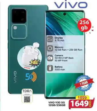 Grand Hyper Market VIVO V30 5G 12GB 256GB offer