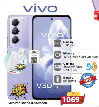 Grand Hyper Market VIVO V30 LITE 5G 12GB 256GB offer