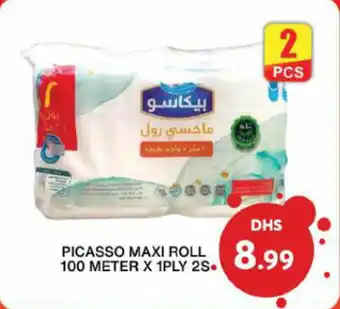 Grand Hyper Market PICASSO MAXI ROLL 100 METER X 1PLY 2S offer