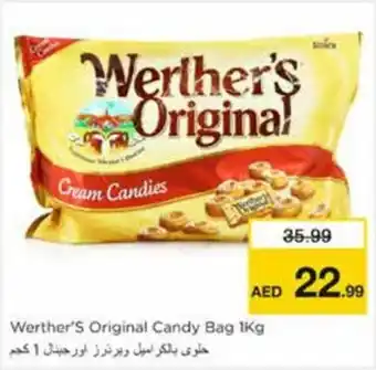 Nesto Werther's Original Candy Bag 1Kg offer