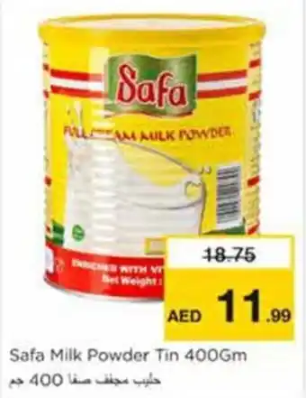 Nesto Safa Milk Powder Tin 400Gm offer