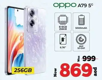 Kenz Hypermarket Oppo A79 5G 256GB offer